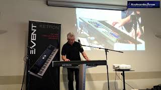 Video thumbnail for Ketron Event Präsentation mit dem Bernie anlässlich meines Musikertreffen 2024 in Tambach Dietharz by Musiker Lanze
