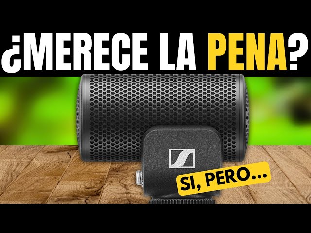 Vídeo relacionado con Sennheiser MKE 400 Micrófono Shotgun Direccional para Cámara con Conectores TRS y TRRS de 3,5mm para DSLR, Mirrorless y Móvil, 508898