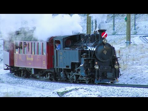 SPEKTAKULÄRE DAMPFZUGFAHRT IN DEN SCHWEIZER ALPEN | VOLLDAMPF AM OBERALP