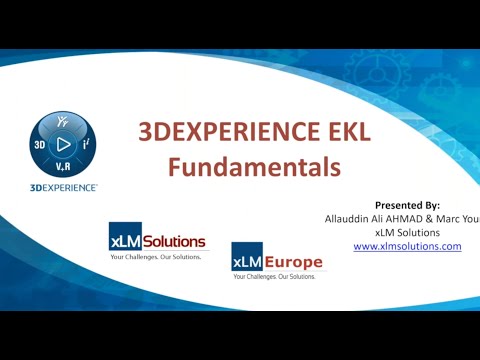 Webinar: 3DEXPERIENCE EKL Fundamentals