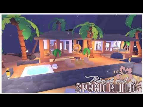 Island House 🌴 Sandbox Island Speed Build Roblox Adopt Me!