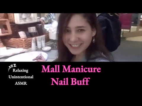 Relaxing Unintentional ASMR - Mall Manicure - 1 Hour Loop