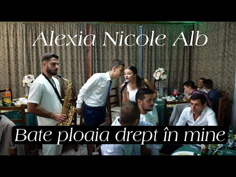 Alexia Nicole Alb - Bate ploaia drept în mine (LIVE) | Majorat Larisa Caransebeș