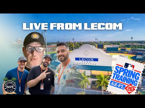 Pirates Spring Training LIVE from LECOM Park: Home Opener vs Rays