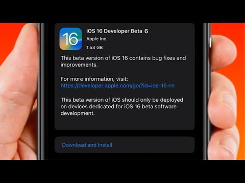 Download iOS 16 Beta 6 | How to Install iOS 16 Beta 6 | How to Get iOS 1 6 Beta | iOS 16 Beta 6 Out
