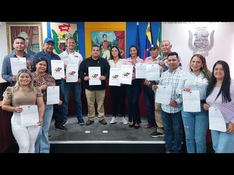 ACREDITACIÓN DEL CNE AL ALCALDE Y CONCEJALES DEL MUNICIPIO FRANCISCO JAVIER PULGAR DEL ESTADO ZULIA.