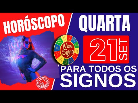 #meusigno HOROSCOPO DO DIA HOJE ☯️ QUARTA 21 DE SETEMBRO DE 2022 l PREVISÕES PARA TODOS OS SIGNOS