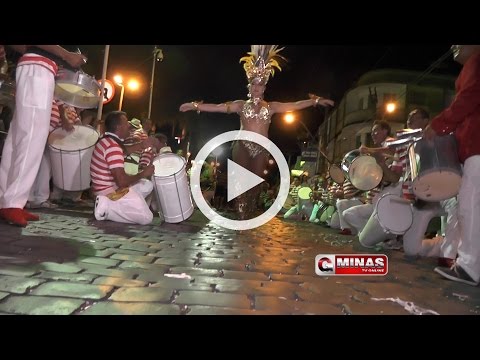 Bloco Vaga-lumes do Luar, desfila e  arrepia os foliões  no último dia do Carnaval Guaxupé