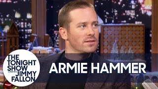 Armie Hammer Shaves His Head Backstage Before His Interview with Jimmy video