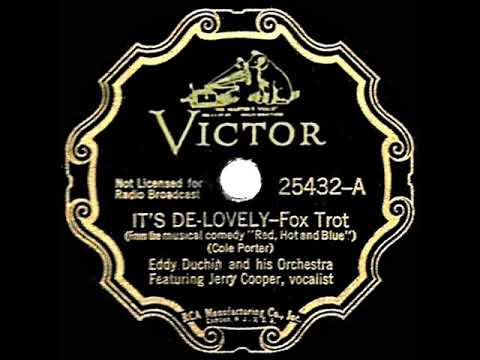 1936 HITS ARCHIVE: It’s De-Lovely - Eddy Duchin (Jerry Cooper, vocal)