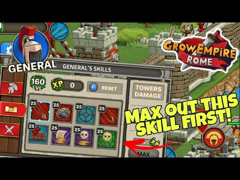 Grow Empire: Rome - How to Use Your EXP Points Correctly