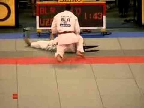 JUDO 2006 Jigoro Kano Cup: Andrei Kazusionok (BLR) - Khurshid Nabiev (UZB)
