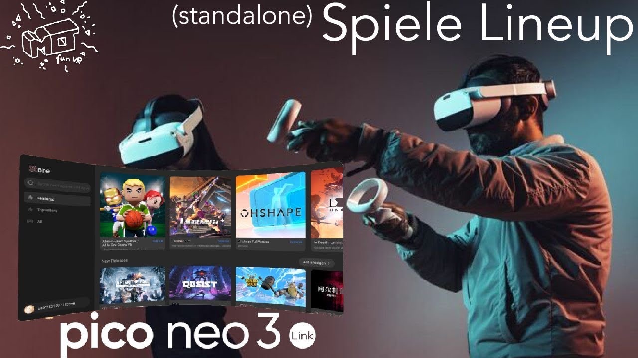 mo fun VR - pico neo 3 link ._. Das komplette Spiele Lineu. / deutsch
