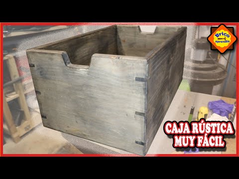 Crea una caja de madera sólida con ingletes reforzados, ¡fácil!