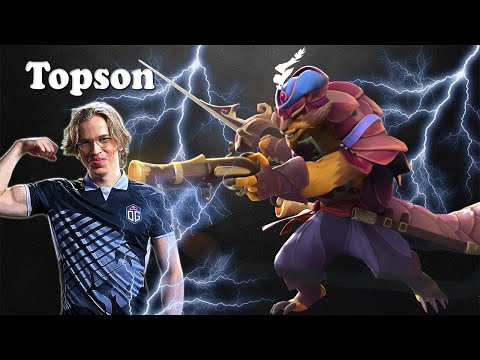 Topson - Pangolier Midlane | Dota 2 7.28b Gameplay