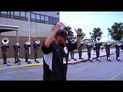 Troopers 2015 - Hornline Warmup [Quality Audio]