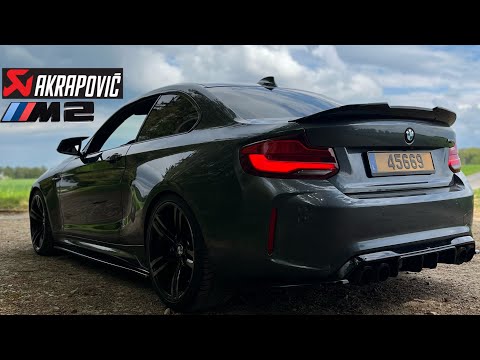 BMW M2 X AKRAPOVIC EXHAUST | 424 HP 634 NM LOUD Revs & Accelerations SOUND by 43records