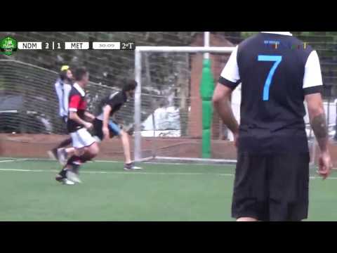 4 NEGROS DE MIERCOLES vs METIRO FC 2 -  F6 "B" SABADOS - 22/10/2016