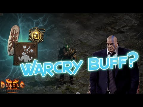 SECRET Buff To War Cry Barbarian In Patch 2.5?