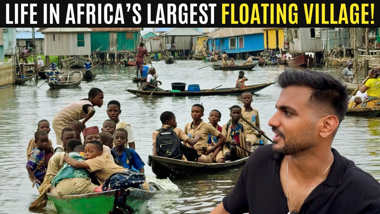 Inside Ganvie: Africa's Largest Floating Village! 🇧🇯