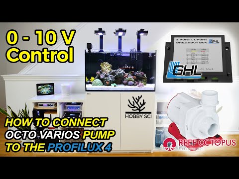 How to Connect Octo Varios to GHL Profilux Using 0 - 10V Control