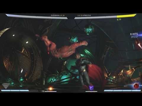 INJUSTICE 2: Superman 4xb3 combo.