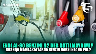 Endi AI-80 benzini 92 deb sotilmaydimi? | "GAPIRING" TOK-SHOUSI