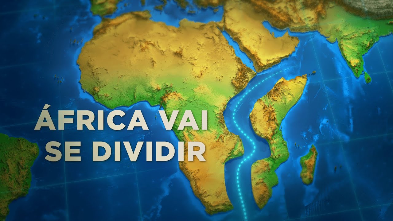 Como a Geografia vai dividir a África e criar um novo Oceano no continente