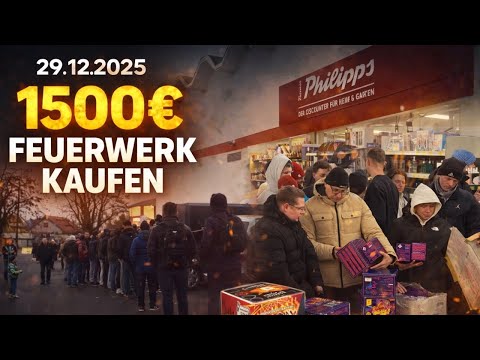 Silvester Feuerwerk Einkaufstour 1500€ 🧨🛒 Purer Wahnsinn!
