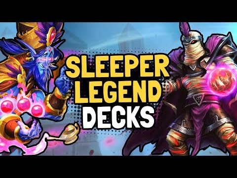 Top 6 SLEEPER DECKS to Hit Legend in Saviors of Uldum | Hearthstone