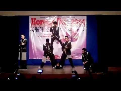 141108 Cover Dance EXO 으르렁 (Growl) & 중독(Overdose) by JLT at Final Korean Day Sanata Dharma