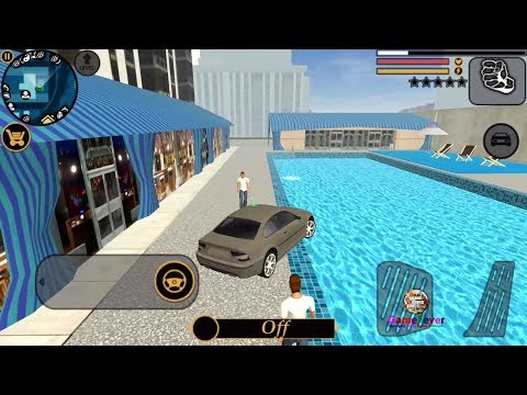 Vegas Crime Simulator 2 - (Car in the swimming pool) - Bikini girl inside swimming pool