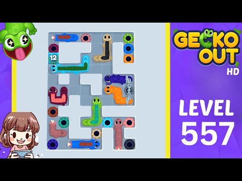 Gecko Out Level 557 Solution Walkthrough