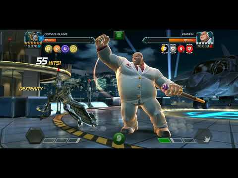 Act 6.2.4 kingpin boss with corvus (one shoot) - Marvel contest of champion