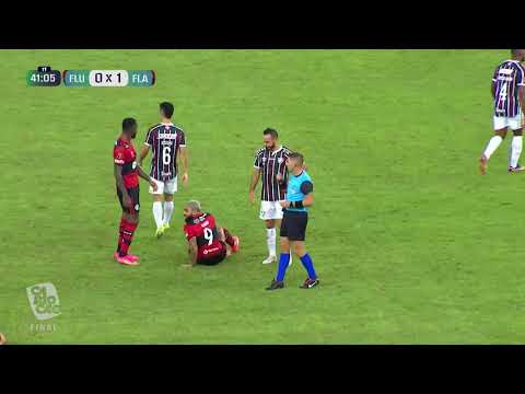 Fluminense 1x1 Flamengo | Campeonato Carioca 15/05/2021 | 1º jogo final | Melhores momentos e gols