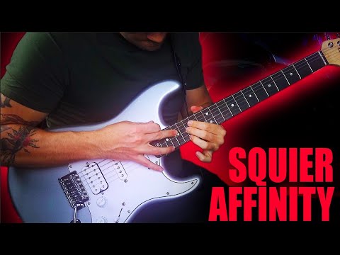 Squier Affinity Strat HSS ( Slick Silver ) | Solo