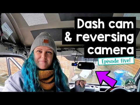 Lets Van Trip - VW Crafter Van Camper Conversion - Ep5 - Dash Cam and Reversing Camera Installation