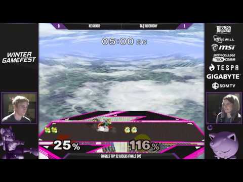 SD Arcadian 3 - Neighbor (Falcon/Fox) vs. BlueBuddy (Puff) - SSBM Top 32 Losers Finals - Smash Melee