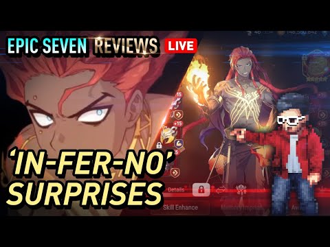 [Epic Seven] Inferno Khawazu PVP Testing - Guild War & RTA