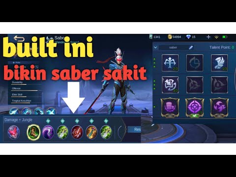 CARA MAIN SABER TERBARU 2021. BUILD SUPER SAKIT
