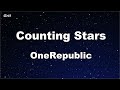 Karaoke♬ Counting Stars - OneRepublic 【No Guide Melody】 Instrumental