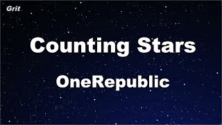 Karaoke♬ Counting Stars - OneRepublic 【No Guide Melody】 Instrumental