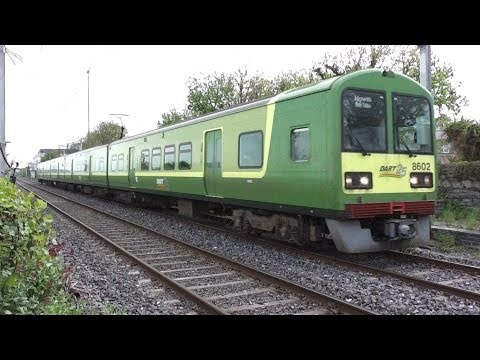 Dart Train number 8602 - Sandymount, Dublin