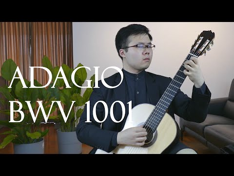 J.S. Bach | Adagio from Violin Sonata No. 1, BWV 1001 | Kevin Loh