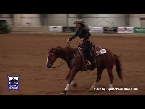 Mattie Gustin & Guns R Spooky - Tulsa Reining Classic 2018  - Non Pro