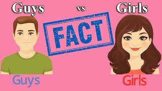 Real Facts about Guys &amp; Girls | Love | Common Character / No 2 Yes