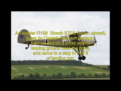 The rescue of Benito Mussolini 1943