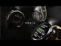 Chytré hodinky Garmin Fenix 8 AMOLED 43mm Sapphire Gold/Grey 010-02903-11