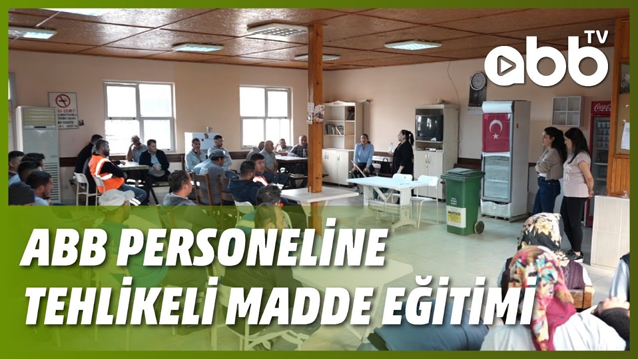 ABB PERSONELİNE TEHLİKELİ MADDE EĞİTİMİ