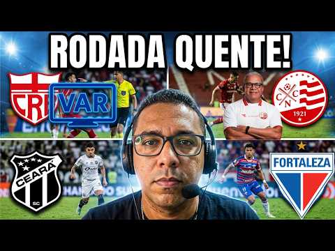 CRB PREJUDICADO PELA ARBITRAGEM? 🔥 NÁUTICO TROPEÇA, CEARÁ PERDE E LAION VENCE! #AndreReis